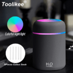 Toolikee 300ml Colorful Cup Humidifier Mini USB Aroma Diffuser